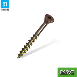 Essve 552446 Spånskiveskruv Ø4,2 TX15, gulkrom