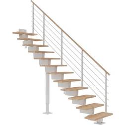 Dolle Dubai Ligeløb Hvid 9016-DESIGN 289-357 cm