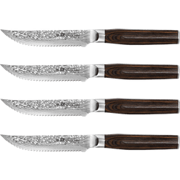 Cuisine::pro Damashiro Emperor 4-1/2" Steak Knife Set 4 Knivsæt