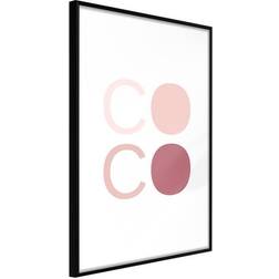 Artgeist Affisch - Pink Coco Poster