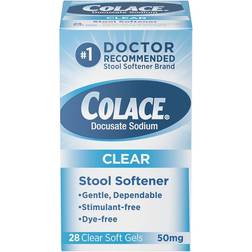 Colace Clear Stool Softener Softgels