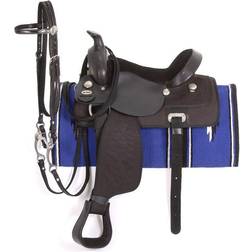 Tough-1 Trail Saddle5 Piece Package - Black
