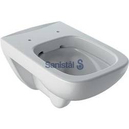 Geberit Hangtoilet Renova Plan Randloze Holle bodem 355x345x540mm Wit