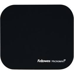 Fellowes Microban Antibacterial Mouse Mat Black