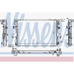 Nissens NISSENS Coolant Radiator 65283A VW CARAVELLE 2003