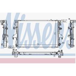 Radiateur Du Moteur 710 470 32 Sans Joint D'étanchéite Sans Vase D'Expansion