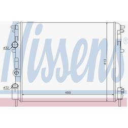 Nissens 637931 radiator, motorkylning