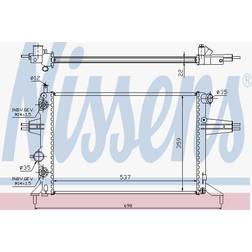 Nissens 63248A kylare, motorkylning