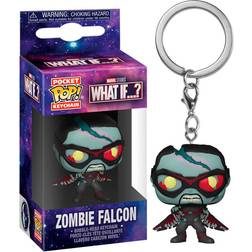 Funko Pocket POP Nyckelring Marvel What If Zombie Falcon