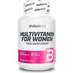 BioTech Multivitamin Til Kvinder 60 Tabletter