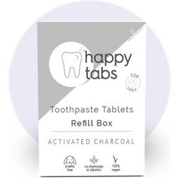 Tabs Tandpasta Tabletter CHARCOAL Fluorfri 120