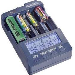 Voltcraft IPC-3 Oplader til runde celler Li-Ion, NiCd, NiMH 10440, 14500, 16340