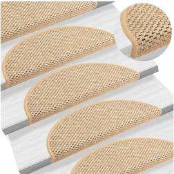 Be Basic självhäftande sisal 15 st 56x20 Beige