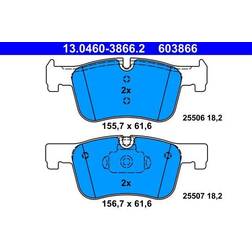 ATE Bromsbeläggssats, skivbroms 13.0460-3866.2