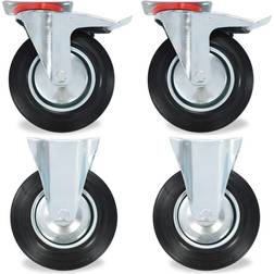 vidaXL 32 pcs Casters 200 mm