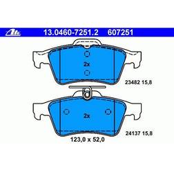 ATE Bromsbeläggssats, skivbroms 13.0460-7251.2
