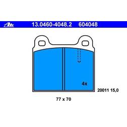 ATE 13046040482 bromsbeläggsats skivbroms