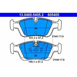 ATE 13046054052 bromsbeläggsats skivbroms
