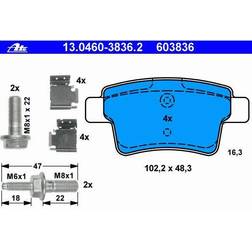 ATE 13.0460-3836.2 bromsbeläggsats, skivbroms