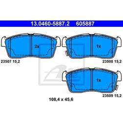 ATE 13.0460-5887.2 bromsbeläggsats, skivbroms