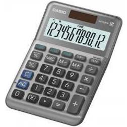 Casio MS-120FM Calculatrice de bureau gris Ecran: 12 à pile(s) solaire (L x l x H) 148.5 x 101 x 148.5 mm