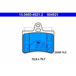 ATE 13.0460-4921.2 bromsbeläggsats, skivbroms