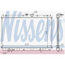 Nissens 62857A radiator, motorkylning