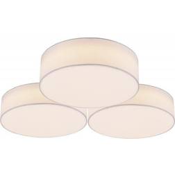 Trio Lighting Lugano Ceiling Flush Light 64cm 3pcs