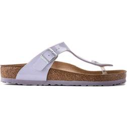 Birkenstock Gizeh Birko-Flor Patent - Purple Fog