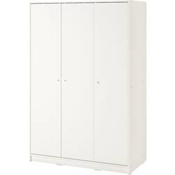 IKEA Kleppstad White Wardrobe 117x176cm
