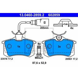 ATE Bromsbeläggssats, skivbroms 13.0460-2859.2