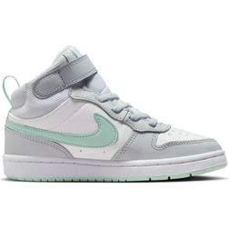 Nike Court Borough Mid 2 PSV - Pure Platinum/White/Mint Foam