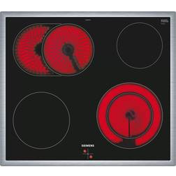 Siemens EA645GN17 Negro Integrado Cerámico 4 Zonas 60 cm