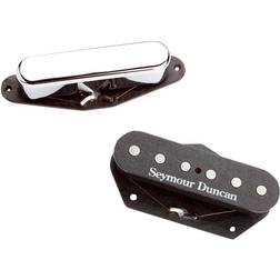 Seymour Duncan Accessoires Guitares Sts-2 Hot Tele Kit Noir Doubles Humbuckers