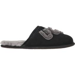 UGG Scuff Logo Sheepskin - Black