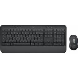 Logitech Signature MK650 2.4 GHz Bluetooth LE QWERTY Espagnol Graphite