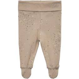 Petit by Sofie Schnoor Trousers with Feet - Dark Sand (PB552 -7085)