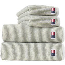Lexington Original Striped Badlakan Grön, Vit (130x70cm)