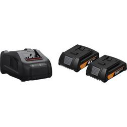 Fein GBA 18V 2Ah GAL1880CV AS N00 92604244010 Værktøjsbatteri og oplader 2.0 Ah Litium