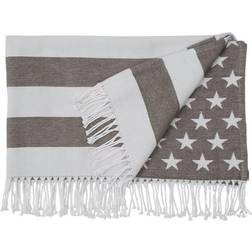 Lexington Icons Baby Flag throw 90x120 cm grey