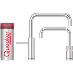 Quooker Nordic Square Twintap Inkl PRO3-B (Q910560402) Krom