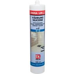 Danalim Dana Lim 512 vådrumssillicone 300ml 1stk