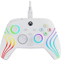 PDP Afterglow Wave Wired Xbox Controller- White