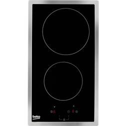 Beko Domino Vitroceramique HDMC32400TX 2 Foyers Induction