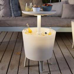 Keter Rafraîchisseur Eclairé Réfrigérateur Table de Patio Jardin Extérieur (Surface du bâtiment )