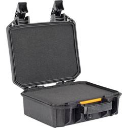 Pelican V200 Vault Medium Pistol Case with Foam, Black