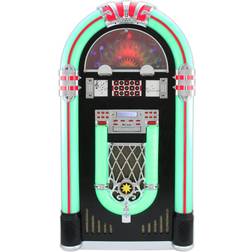 MonsterShop Jukebox Retro 50er Jahre Stil Schallplatten