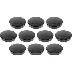 Magnetoplan Magnet Discofix Standard Ø x A 30 mm x 8 mm Tondo Nero 10 pz. 1664212