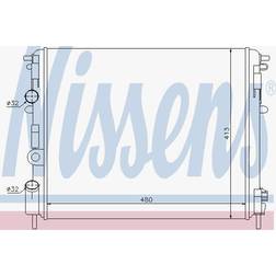 Nissens 63809 radiator, motorkylning