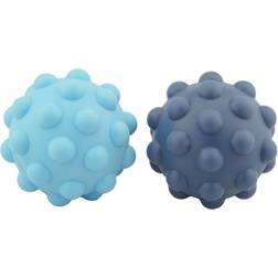 Tiny Tot Bolde Sensory Silicone Fidget Balls - 2-pak